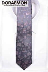 【ドラえもん】 正規ライセンス商品 ネクタイ メンズ シルク100% 日本製 キャラクター アニメ グッズ 誕生日 プレゼント 彼氏 父親 ギフト 就職祝い 入学祝い おしゃれ かわいいヴィンテー