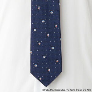 【ドラえもん】 正規ライセンス商品 ネクタイ メンズ シルク100% 日本製 キャラクター アニメ グッズ 誕生日 プレゼント 彼氏 父親 ギフト 就職祝い 入学祝い おしゃれ かわいいピンドット