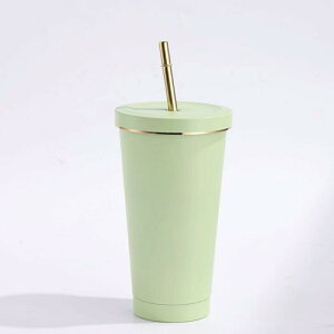 ストロー付きタンブラー 保冷 保温 真空断熱 500ml 750ml 水筒 タンブラー ステンレス コーヒーカップ 車載せでき アウトドア お揃い プレゼント おしゃれ