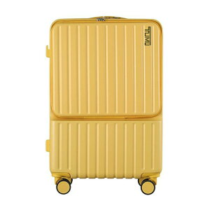 前開き スーツケース 機内持ち込み キャリーケース フロントオープン ファスナータイプ sサイズ mサイズ 前ポケット USBポート カップホルダー付き キャリーバッグ 軽量 ダストカバー付き