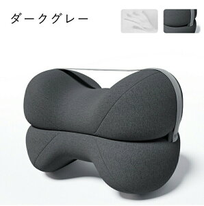 2WAY 膝枕 足枕 低反発 太もも枕 たカーブ形状 足置き 横向き膝枕 圧力分散 疲れ解消 膝下枕 メモリーフォーム 睡眠促進 カバー洗濯可能 着脱可能 ストラップ付き 通気性 足に沿ったカーブ形