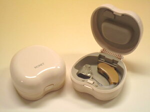 耳かけ型 補聴器携帯ケース 深型