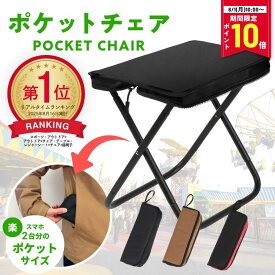 【エントリーでP10倍】折りたたみ椅子 軽量 コンパクト アウトドア 持ち運び 折りたたみ 椅子 おしゃれ 折り畳み椅子 折りたたみチェア おしゃれ ディズニー 運動会 キャンプ BBQ プール 海 川 ポケットチェア 簡単収納 撥水 耐重量100kg SSS