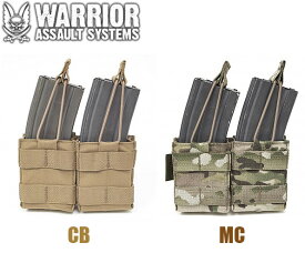 WarriorAssaultSystems ダブルスナップマガジンポーチ forM4 5.56 CB MC サバゲー サバイバルゲーム　装備