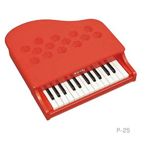 ピアノ おもちゃ カワイ KAWAI ミニピアノ トイピアノ P-25 ポピーレッド