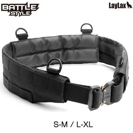 LayLax ライラクス Battle Style バトルスタイル スリーピース モールベルト メタルバックルモデル S-M L-XL カスタム オプション パーツ サバイバルゲーム サバゲー 装備 ミリタリー