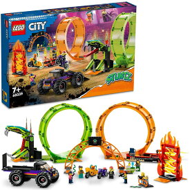 レゴ LEGO 60339 シティ ダブルループ・スタントアリーナ
