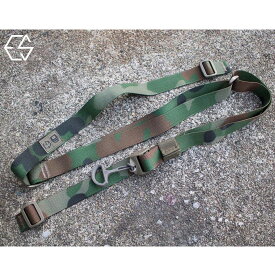 EDGAR SHERMAN DESIGN ESD Sling Mk1.5ツーポイントスリング 陸自迷彩 2型迷彩 アメリカ製 限定カラー カスタム オプション パーツ サバイバルゲーム サバゲー IPSC スチールチャレンジ シューティング マッチ 装備 ミリタリー メール便