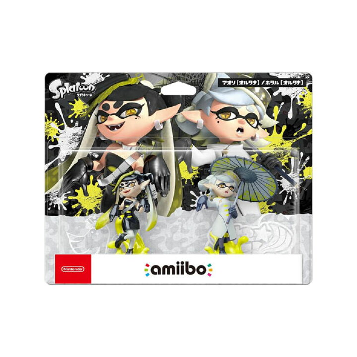 楽天市場】amiibo シオカラーズセット[アオリ【オルタナ】/ホタル 