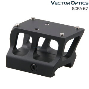 Vector Optics xN^[IveBNXFN^[IveBNX Red Dot Tactical Riser Mount bhhbg^NeBJ CU[}Eg SCRA-67 JX^ IvV p[c ToCoQ[ ToQ[ IP