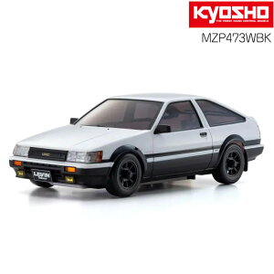 ASC MA020 �g���^ �J���[�����r�� AE86 �z���C�g/�u���b�N KYOSHO ���� MINI-Z �~�j�b�c MZP473WBK �������� �M�t�g �v���[���g