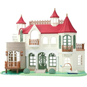 シルバニアファミリー きらめく水辺の赤い屋根のお家 ハ-52 送料無料 ギフト プレゼント