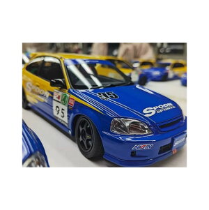 HONDA Civic Type R(EK9) SPOON Racing #95 �z���_ �V�r�b�N �^�C�vR(EK9) �X�v�[�� ���[�V���O #95 �~�j�J�[[MOTORHELIX ���[�^�[�w���b�N�X]�������� �M�t�g �v���[���g
