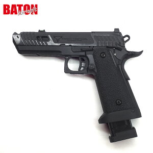 BATON airsoft CO2�K�X�u���[�o�b�N BT-SAND VIPER CO2GBB BK ������胂�f�� 18�Έȏ�Ώ� �J�X�^�� �I�v�V���� �p�[�c �T�o�C�o���Q�[�� �T�o�Q�[ ���� �~���^���[ ��������