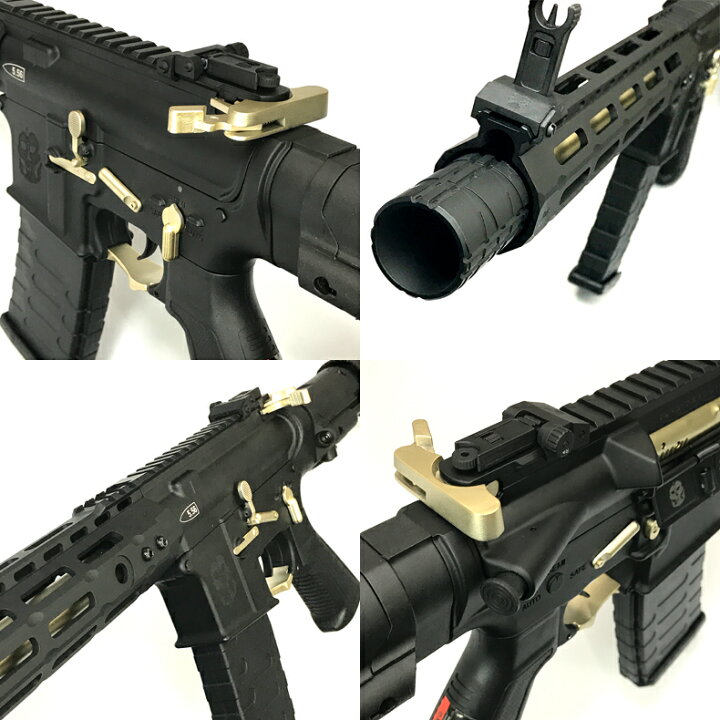 楽天市場 Aps Asr122 Std Type M4電動ガン Ghost Patrol ゴーストパトロール Mimiyオリジナル Goldエディション 18歳以上対象 宮川ゴム製hopチャンバーパッキンに交換済み カスタム オプション パーツ サバイバルゲーム サバゲー ミリタリー Toy Zakka Mimiy ミミー