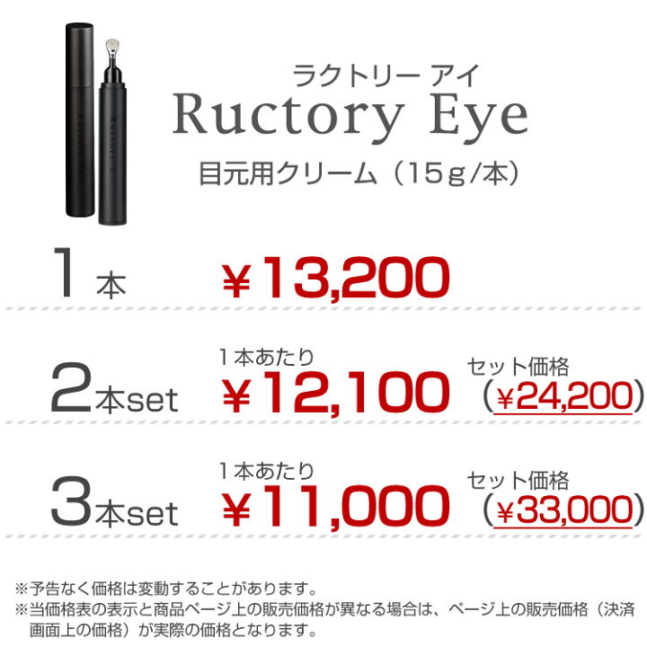 楽天市場】【正規販売店】 ラクトリーアイ （15g） 目元用