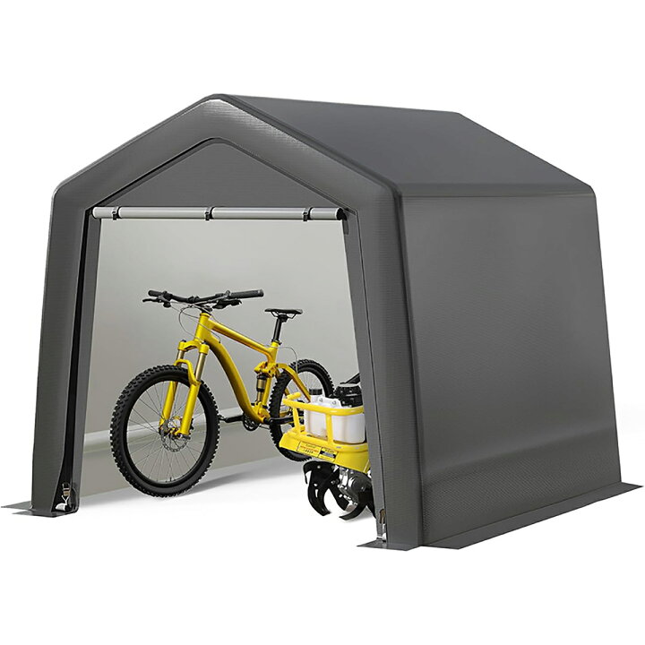 楽天市場】サイクルハウス 屋外収納物置 自転車置き場 サイクルポート 