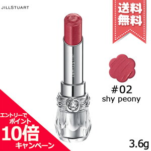 ���|�C���g10�{�E�����N�[�|����JILL STUART �W���X�`���A�[�g ���b�v�u���b�T�� �O���E #02 shy peony 3.6g�y���������z