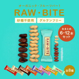 ローバイト raw bite 50g 8種類セット 6個セット 12個セット 無添加 プロテインバー タンパク質