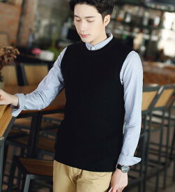 楽天市場 ノースリーブ メンズ ニット セーター トップス メンズファッションの通販