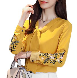 楽天市場 シフォン ブラウス 事務服 レディースファッション の通販