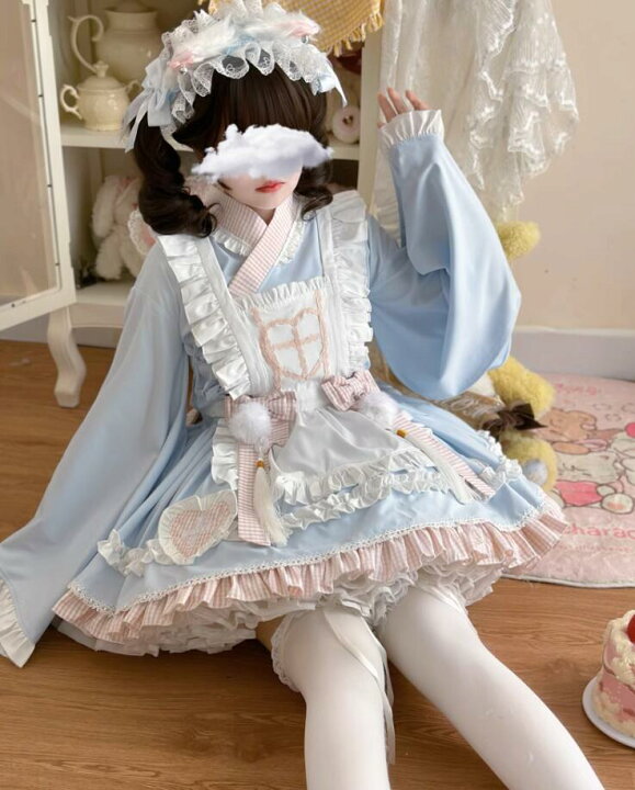 楽天市場】LOLITA ロリータ 4点セット/浴衣 和風 ゴスロリ コスプレ 