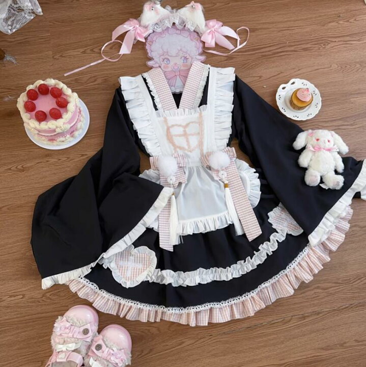 楽天市場】LOLITA ロリータ 4点セット/浴衣 和風 ゴスロリ コスプレ 