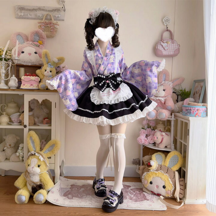 楽天市場】LOLITA ロリータ 4点セット/ 猫爪 浴衣 和風 ゴスロリ
