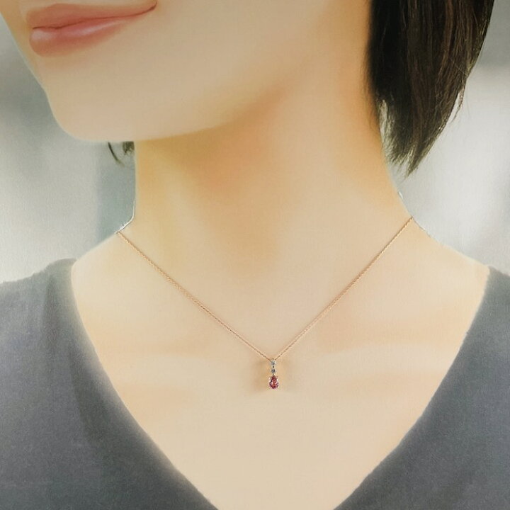 楽天市場】【限定1本】18金 パパラチア サファイア 0.3ct ダイヤモンド 