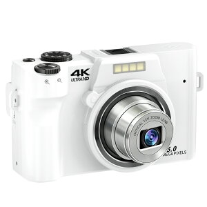 �y2026�V���� �z�f�W�J�� WIFI�Ή� 12�{���w�Y�[�� 4K 7500����f�� �}�N�� 64GBSD�J�[�h�t�� 3�C���`���� LED���C�g �f�W�^���J���� �J���� �C�w���s �R���f�W ���{���`�b�v �X�}�z�ɑ���� �R��