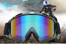 バイクゴーグル スポーツゴーグル バイクゴーグル バイク オフロード スキー バイク用品 オートバイ 防風 サイクル用 ゴーグル メガネ 防塵