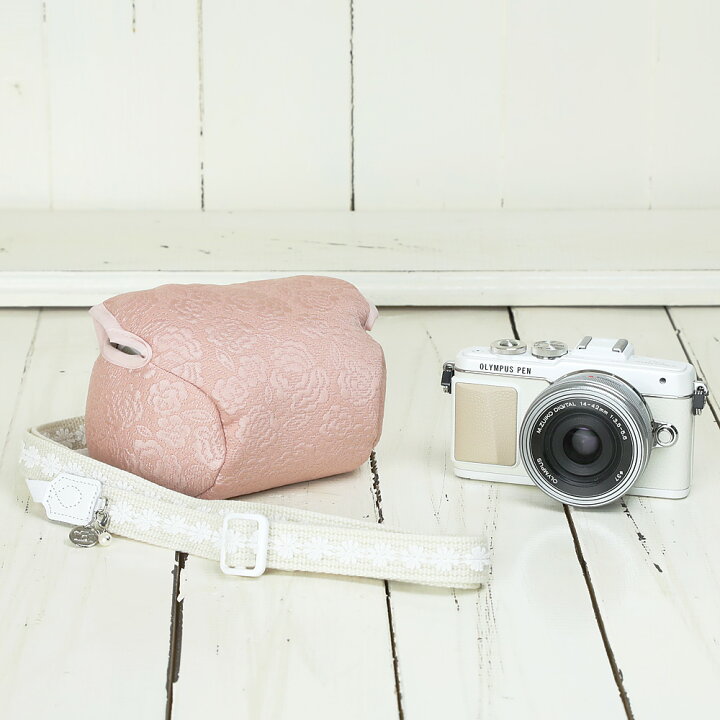 楽天市場 カメラケース Camera Case カメラカバー Mi Na ミーナ おしゃれ かわいい 女子 カメラのお洋服 ナノ コーラルレディーローズ ミーナ