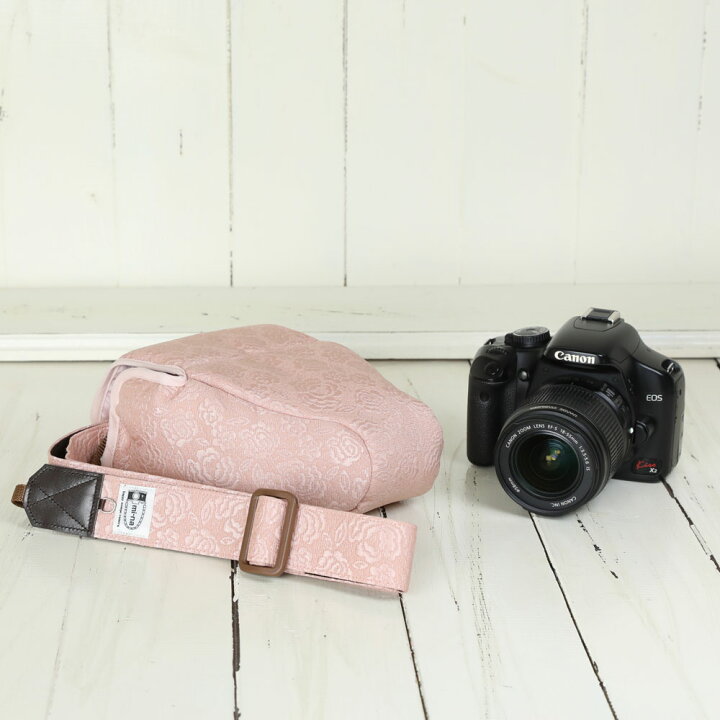 楽天市場 カメラケース Camera Case カメラカバー Mi Na ミーナ おしゃれ かわいい 女子 一眼レフ ミラーレス カメラのお洋服 スリム コーラルレディーローズ ミーナ