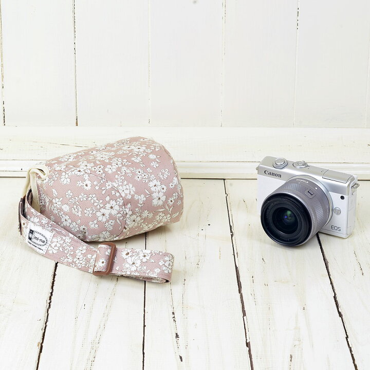 楽天市場 カメラケース Camera Case カメラカバー Mi Na ミーナ おしゃれ かわいい 女子 一眼レフ ミラーレス カメラのお洋服 ミニ スモーキーピンクフラワー ミーナ