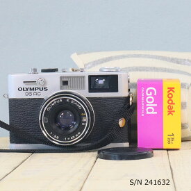 【整備済】【保証付 】　オリンパス　OLYMPUS 35 RC　S/N 241632（ケース・フイルム付セット）　フィルムカメラ　フイルムカメラ　【中古】