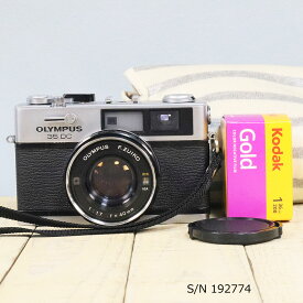 【整備済】【保証付 】　オリンパス　OLYMPUS 35 DC　S/N 192774（ケース・フイルム付セット）　フィルムカメラ　フイルムカメラ　【中古】