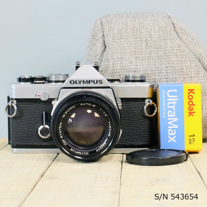 楽天市場】【整備済】【保証付 】 オリンパス OLYMPUS OM-1 S/N 543654 