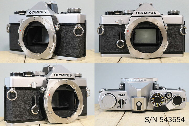 楽天市場】【整備済】【保証付 】 オリンパス OLYMPUS OM-1 S/N 543654 