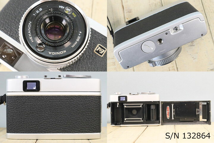 楽天市場】【整備済】【保証付 】 コニカ KONICA C35 E&L S/N 132864 