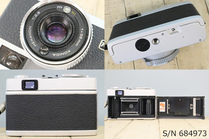 楽天市場】【整備済】【保証付 】 コニカ KONICA C35 E&L S/N 684973  