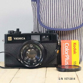 【整備済】【保証付 】　ヤシカ　YASHICA ELECTRO 35CC　S/N 10713814（ケース・フイルム付セット）　フィルムカメラ　フイルムカメラ　【中古】