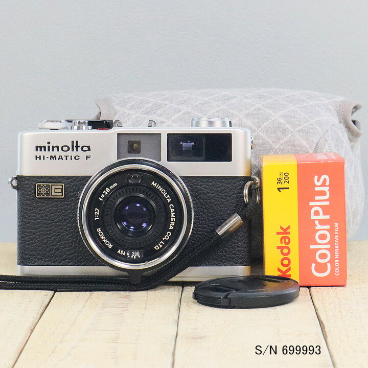 楽天市場】【整備済】【保証付 】 ミノルタ minolta HI-MATIC F S/N 