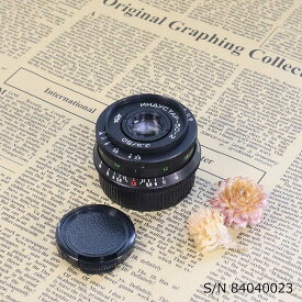 【保証付 】【中古】　オールドレンズ　INDUSTAR 50-2 50mm F3.5 M42マウント S/N 84040023　(ポーチ付)