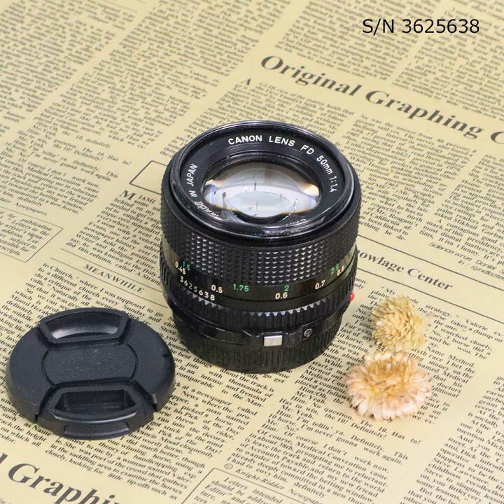 楽天市場】【保証付 】【中古】 オールドレンズ Canon New FD 50mm f1 