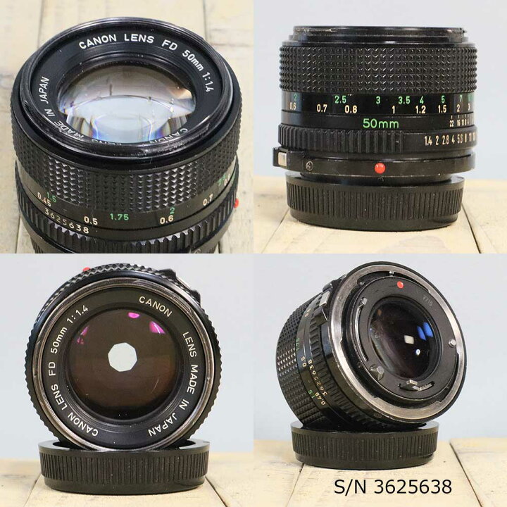 楽天市場】【保証付 】【中古】 オールドレンズ Canon New FD 50mm f1  