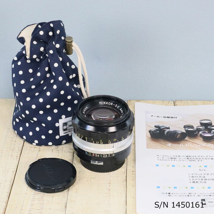 楽天市場】【保証付 】【中古】 オールドレンズ Nikon NIKKOR-S.C Auto 