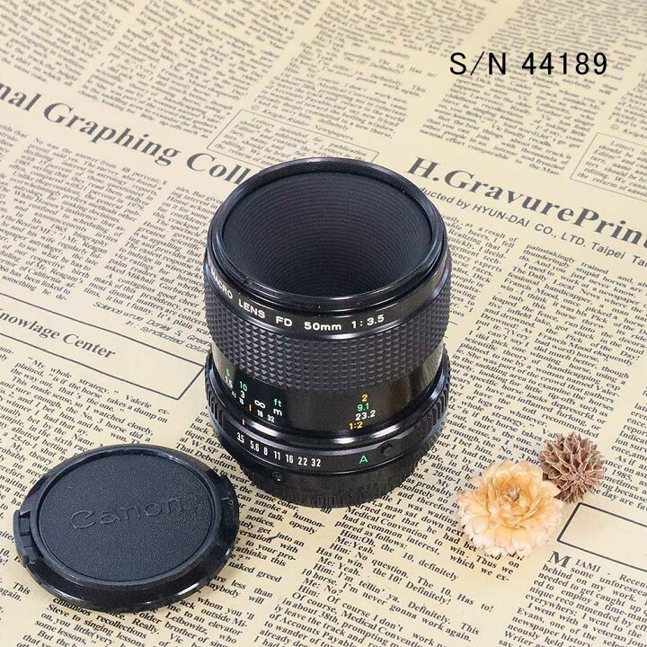 楽天市場】【保証付 】【中古】 オールドレンズ CANON MACRO LENS NEW 