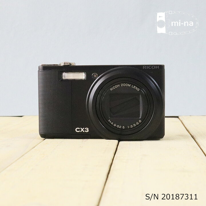 楽天市場】【中古】[作動確認済 返品保証] RICOH CX3 S/N 20187311 