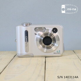 【中古】[作動確認済　返品保証] 　CASIO QV-R40 S/N 1403114A　デジタルカメラ CCDカメラ オールドデジカメ オールドコンデジ