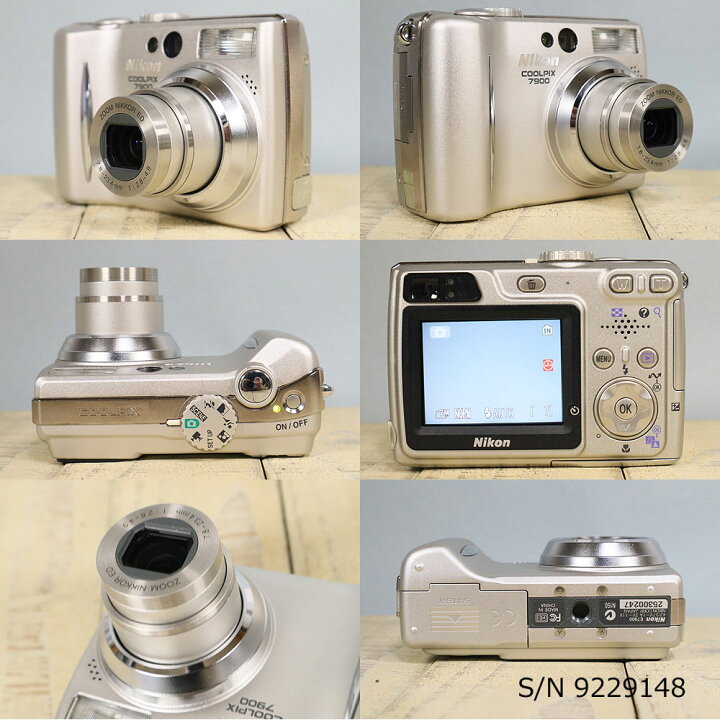 楽天市場】【中古】[作動確認済 返品保証] NIKON COOLPIX 7900 S/N 